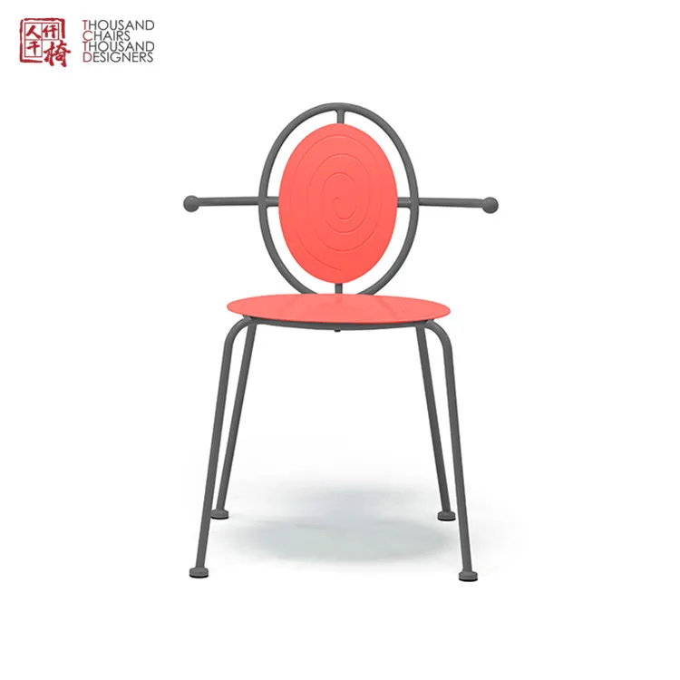 Metal Dining Cafe Furniture Chairs Coffee Shop Kids Chairs and Table Set Tctd Steel Home Furniture Modern Furniture Convertible