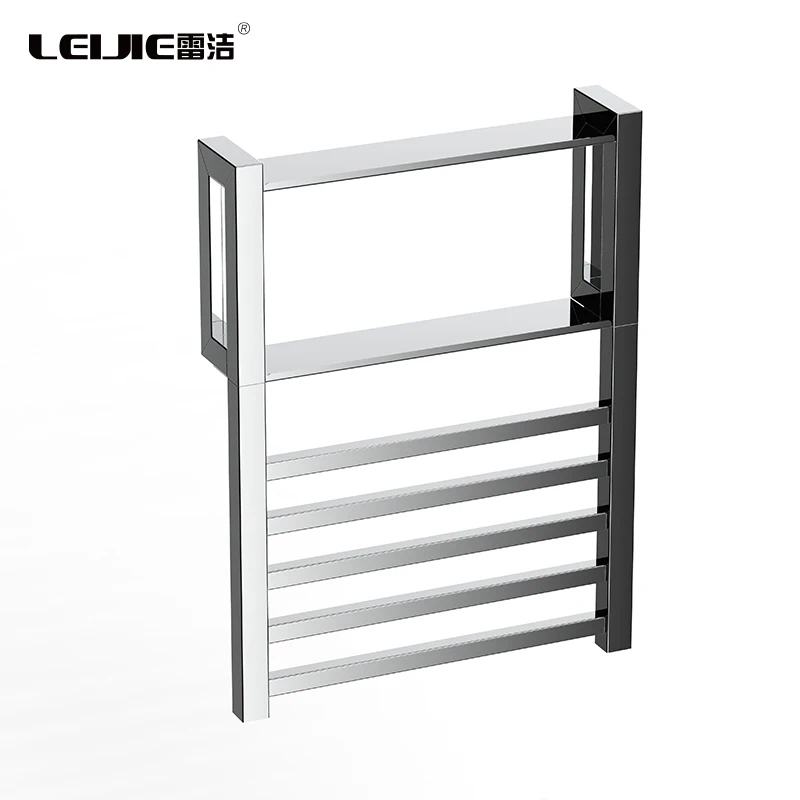 
Wall Mounted Electric Radiator Stainless Steel Towel Warmer Wholesale Bathroom Towel Racks 