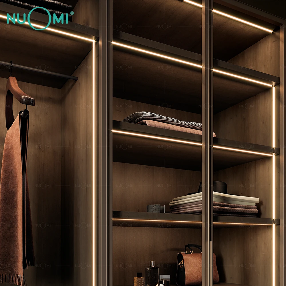 NUOMI Common Series Built-In Flanged Lampshade Style Color Temperature Adjustable Life for 70000 Hours Home Smart LED Light Bar