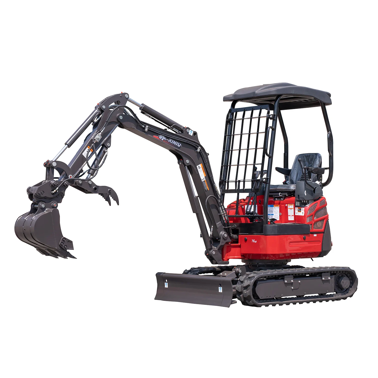 Rhinoceros Chinese mini excavator mini digger machine excavator 1 ton 2 ton 3ton for sale,XN18 high quality