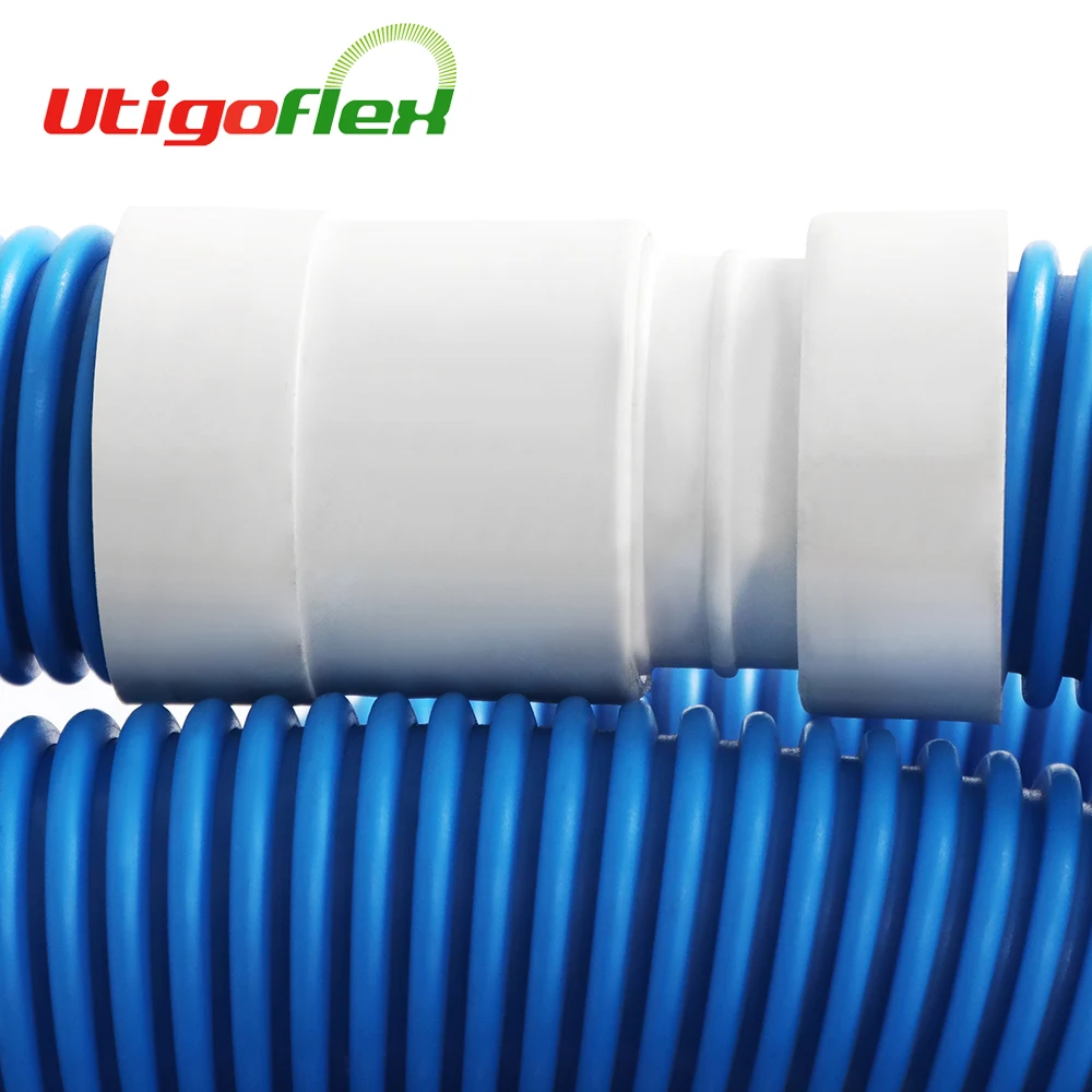 Plastic extension vacuum cleaner hose