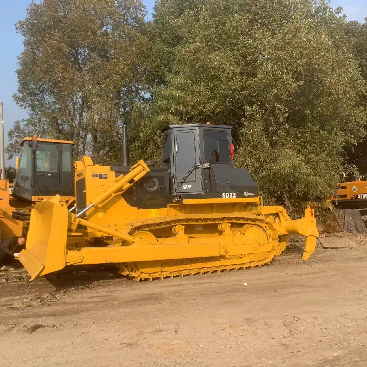 100% China Made Original with High Quality and Cheap Price SD22 SD32 Used Shantui SD16 SD22 SD32 Crawler Bulldozer