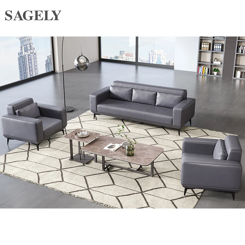 Italy Design Style Cheap Price Living Room Furniture High-end Sectional Leather Sofa