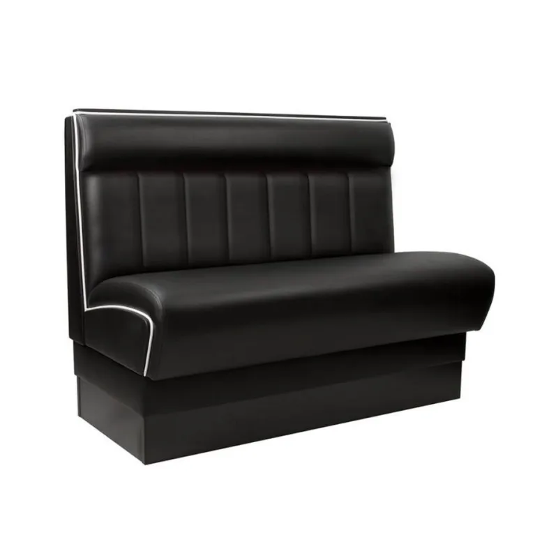 Оптовая продажа красный белый кафе ресторан диван ретро 50s Американский Банкетка диваны для ресторана