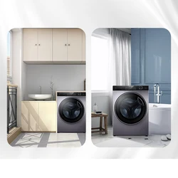 Drum washer dryer all-in-one automatic 10kg variable frequency drum large capacity home washing machine