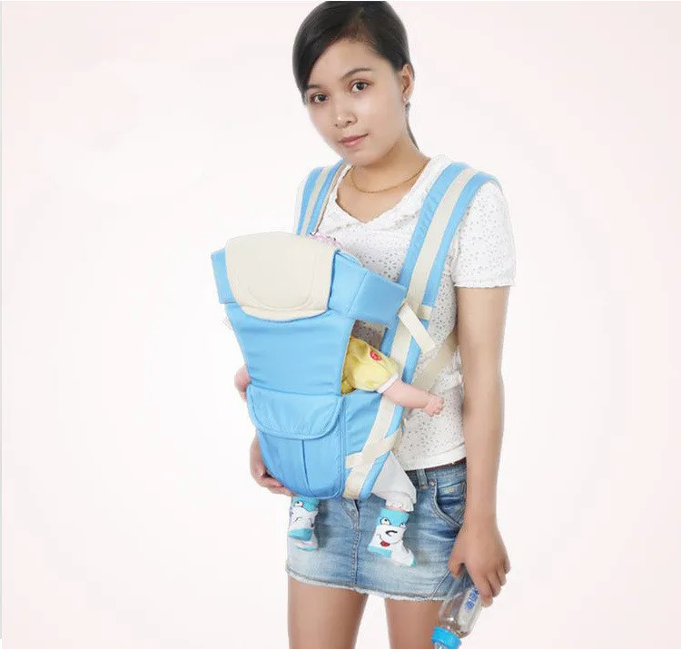 Factory direct supply wholesale baby sling carrier backpack shoulder baby sling cotton baby wrap carrier sling