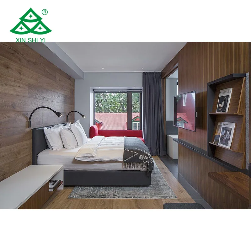 Commercial days inn 3 star hotel room furniture bedroom set manufacturers