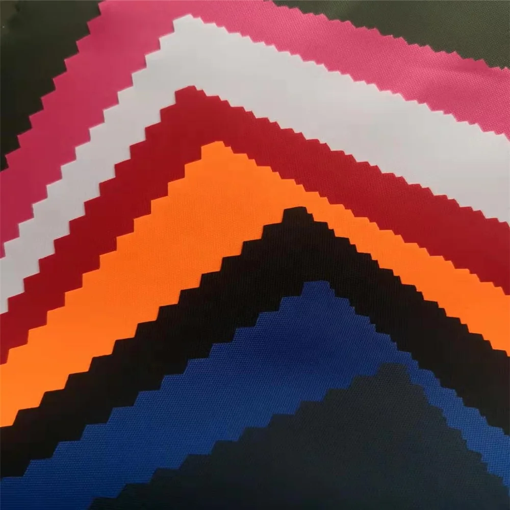 
polyester waterproof raincoat fabric/190T 0.18mm pvc coated taffeta fabric 