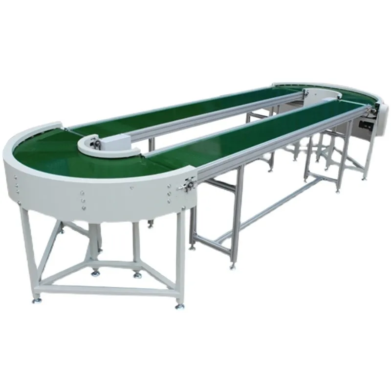 LIANGZO Easy to Clean Assembly Line Conveyor Small Incline Injection Molding Machine Conveyor Belt