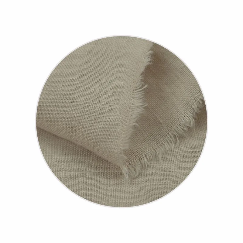 Spot classical plain linen fashion art clothing 100% linen fabric autumn and winter clothing dress linen