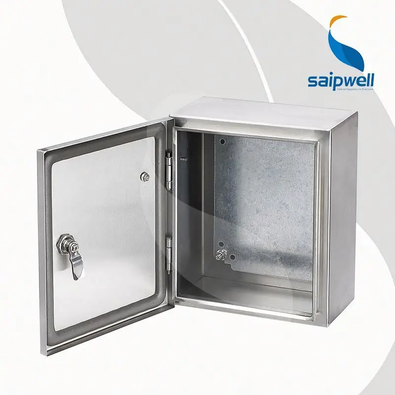 400*400*200NEMA 4/4X IP65 wall mounting metal box as electronic  enclosure and box speaker switch box for outdoor and indoor USE