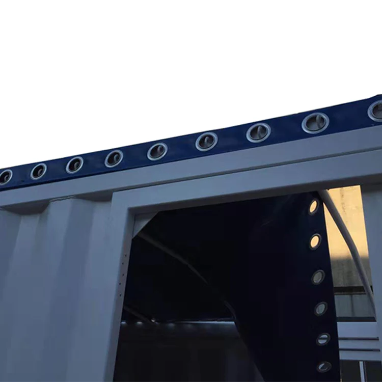 PVC Tarpaulin Roof Cover with 20ft & 40ft Open Top Container Tarpaulin