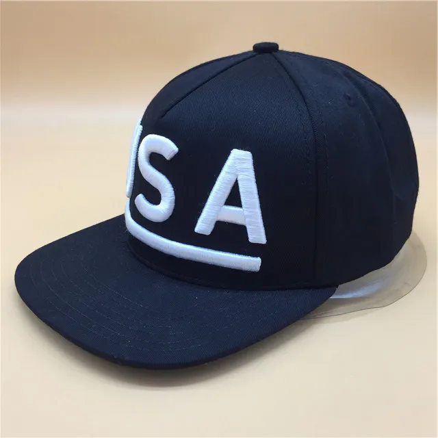 Custom hats caps/cheap flat brim cap snapback hat/6 panel snap back flat cap