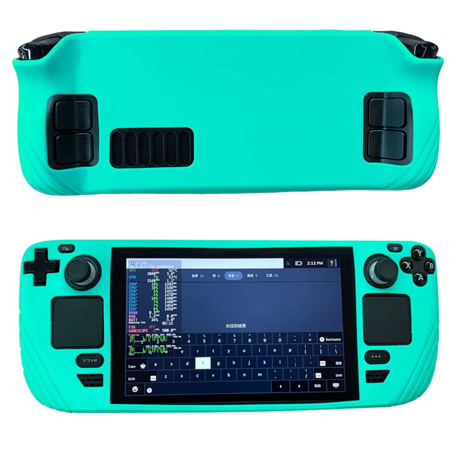 Steam Deck full protector Style soft Tactile Feedback Protect  Steam Decks case
