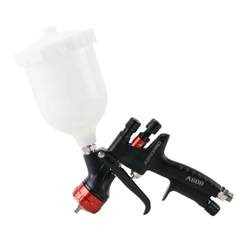 AEROPRO A608 High Efficiency Gravity Feed 1.3mm Pneumatic Spray Gun for Painting Car