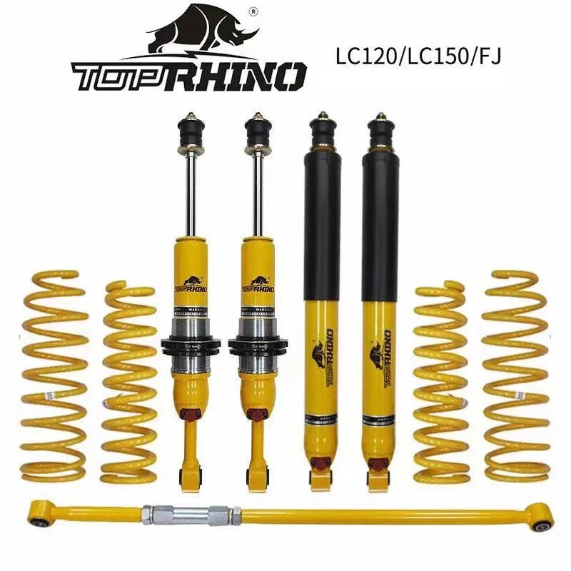 0- 2 inch compression and spring back adjustable gas suspension shock absorber for Land Cruiser LC70 LC90 LC100 Prado 120 150
