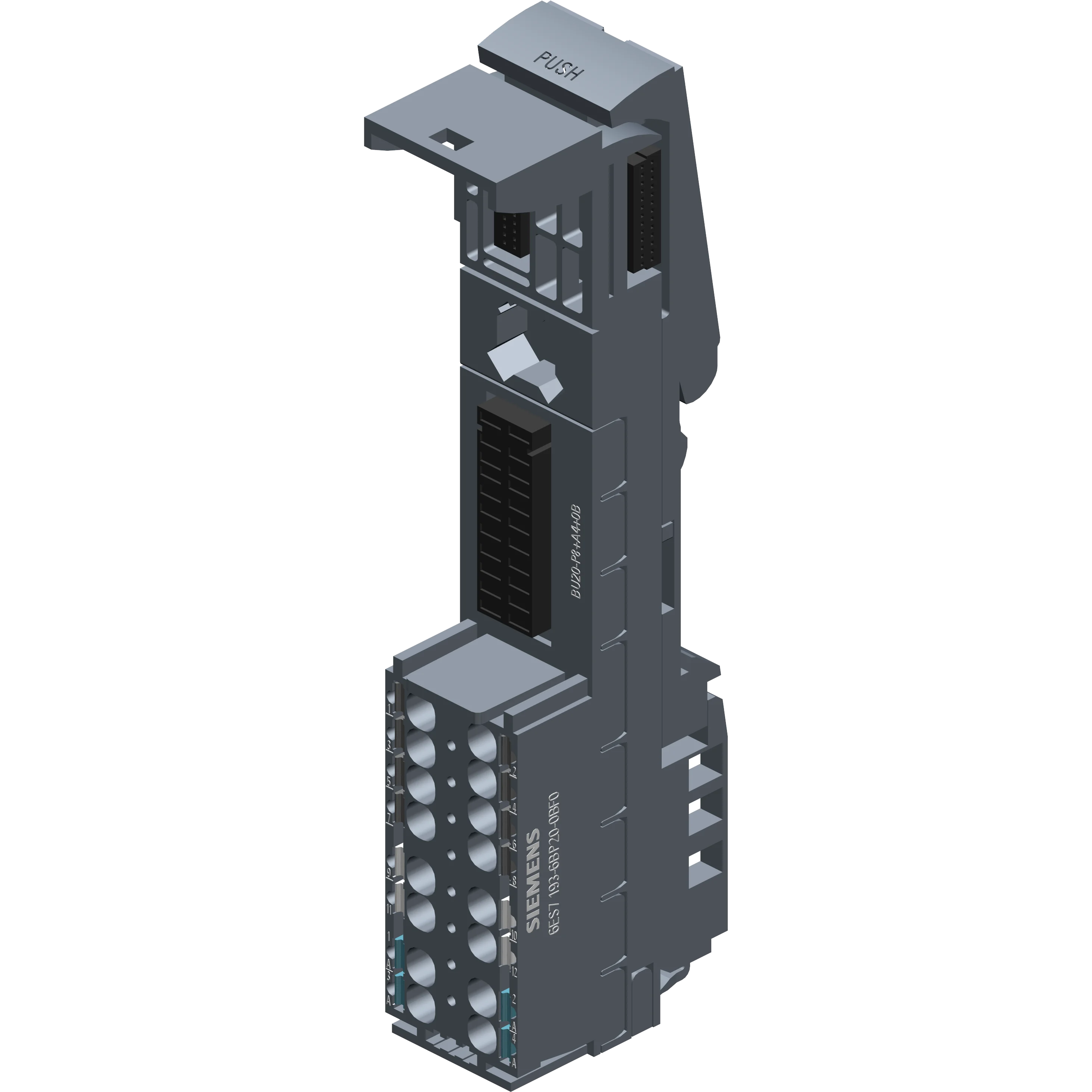 SIMATIC ET 200SP Category F0 Base Unit BU20-P8+A4+0B PU 1 6ES7193-6BP20-0BF0