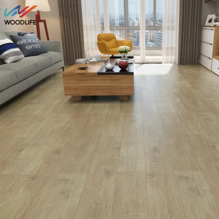 Hot sales 8mm 12mm high density board laminated parquet flooring