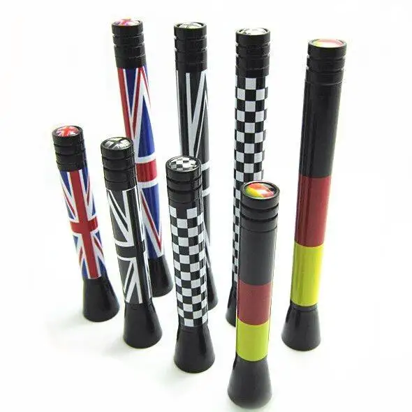 Union Jack UK Germany Flag Antena do carro мачта короткая воздушная антенна на крышу автомобиля флаг для Mini Cooper