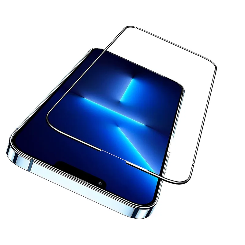 for iphone 14 tempered glass easy installer with case