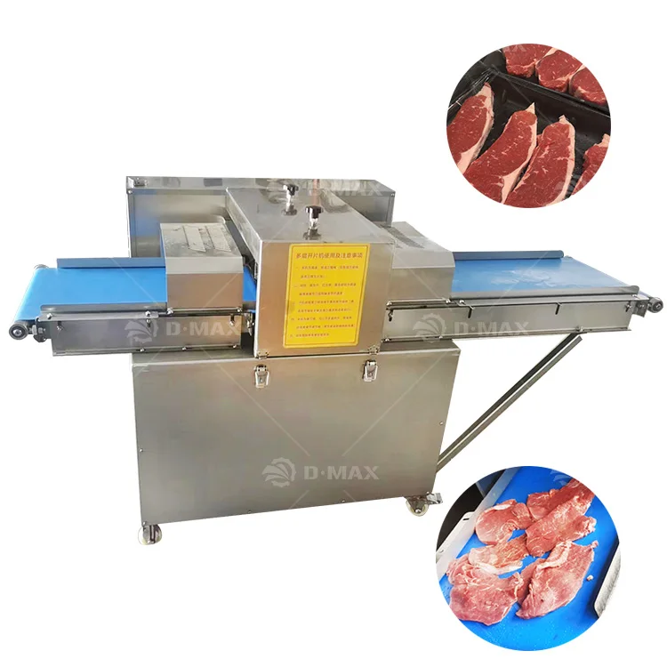 Technically Stable Fresh Lamb Pork Beef Hock Meat Slicer Mushroom Carrot Fillet Kelp Vegetable Cutting Machine
