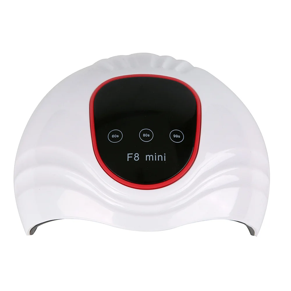 Новая мощная лампа для маникюра F8 Mini 168 Вт интеллектуальная быстросохнущая ногтей