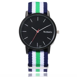 New Unique Design Women Wrist Watches Leather Strap Rose Gold Metal Dial Women Sports Watches