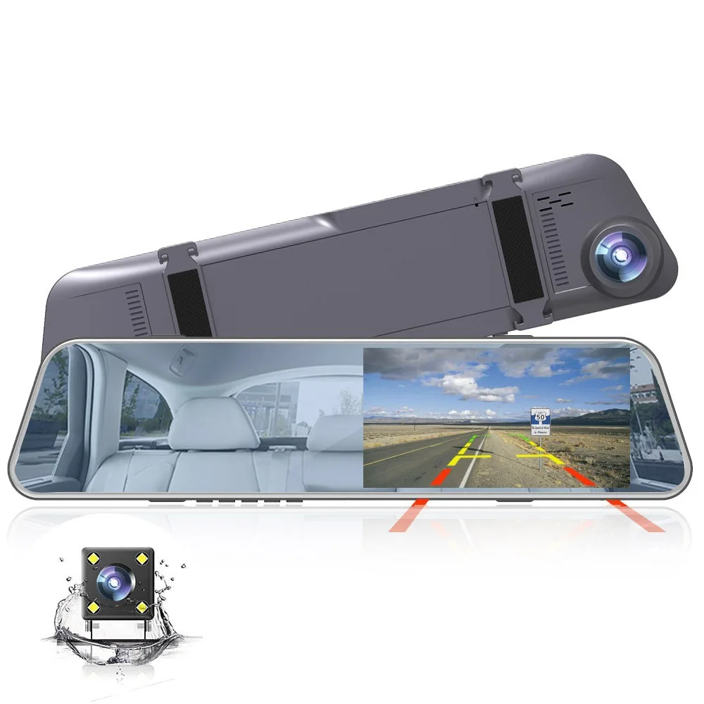 hot selling 1080p Dual Lens Car Camera Front And Rear DVR Video Recorder