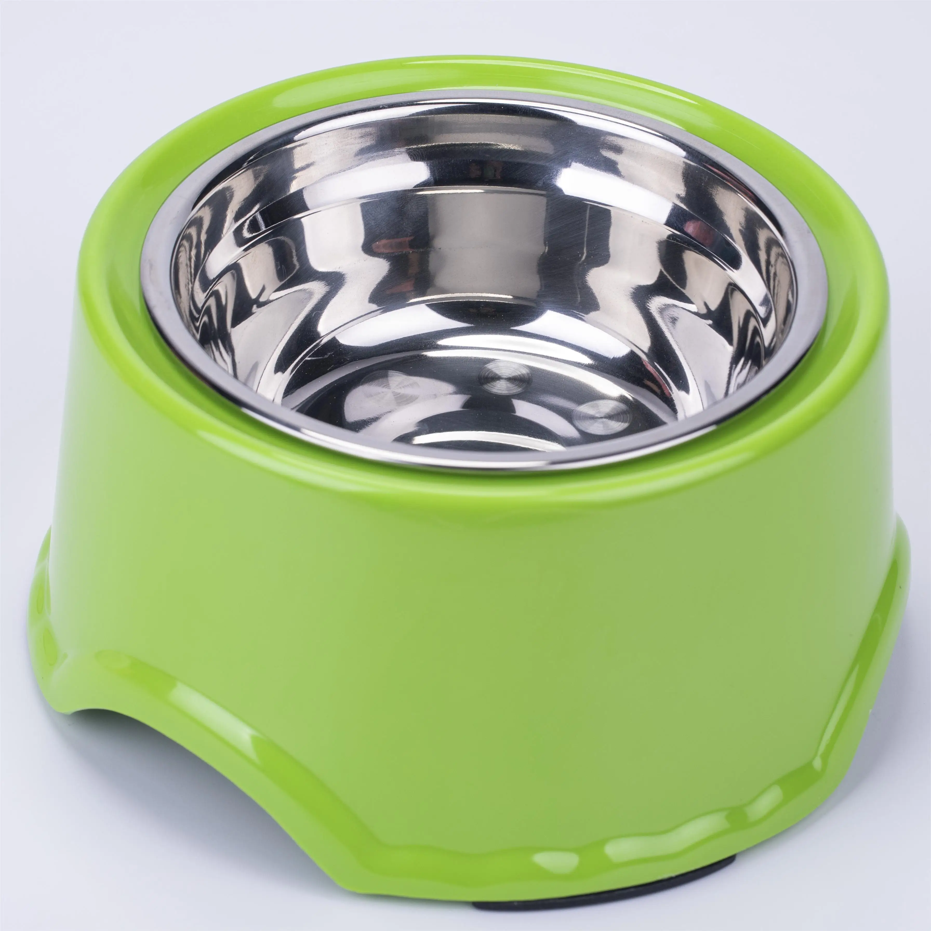 Hot Selling Quality Pet Bowl Elevated Pet Bowl Bamboo Salad Pet Plastic Bowls