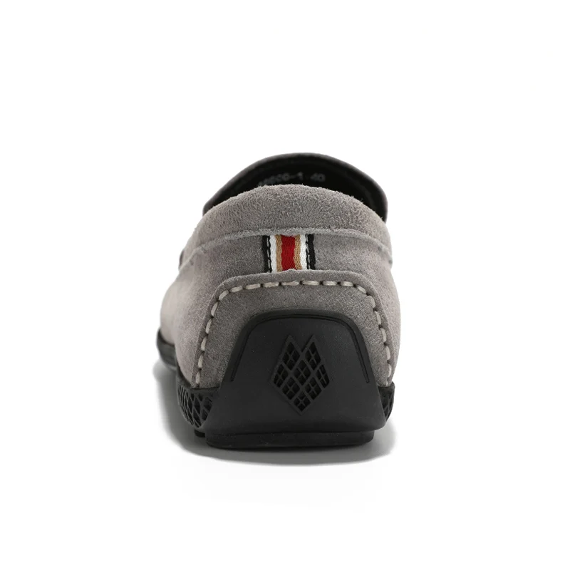 2020 Men Moccasin soft pig suede leather loafer driving shoes