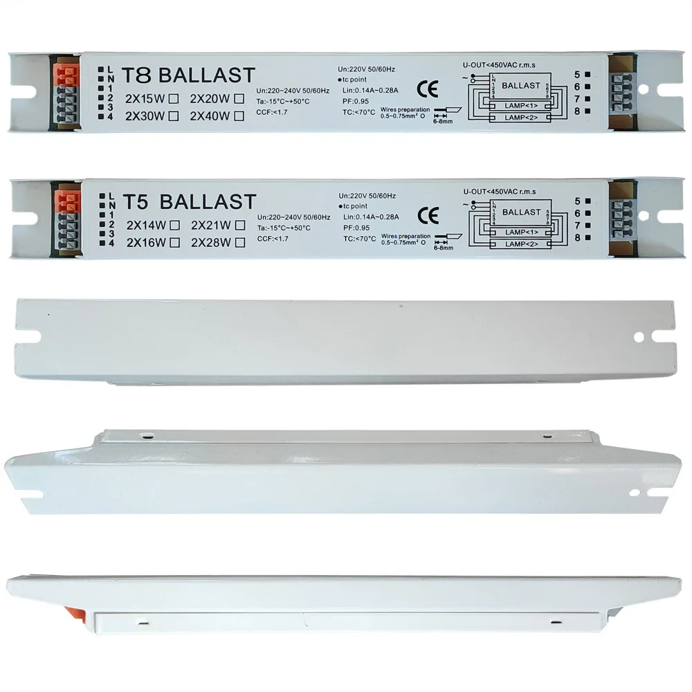 T5 14W 21W 28W 35W 54W и T8 18W 30W 36W 58W Uvc УФ-освещение электронный балласт