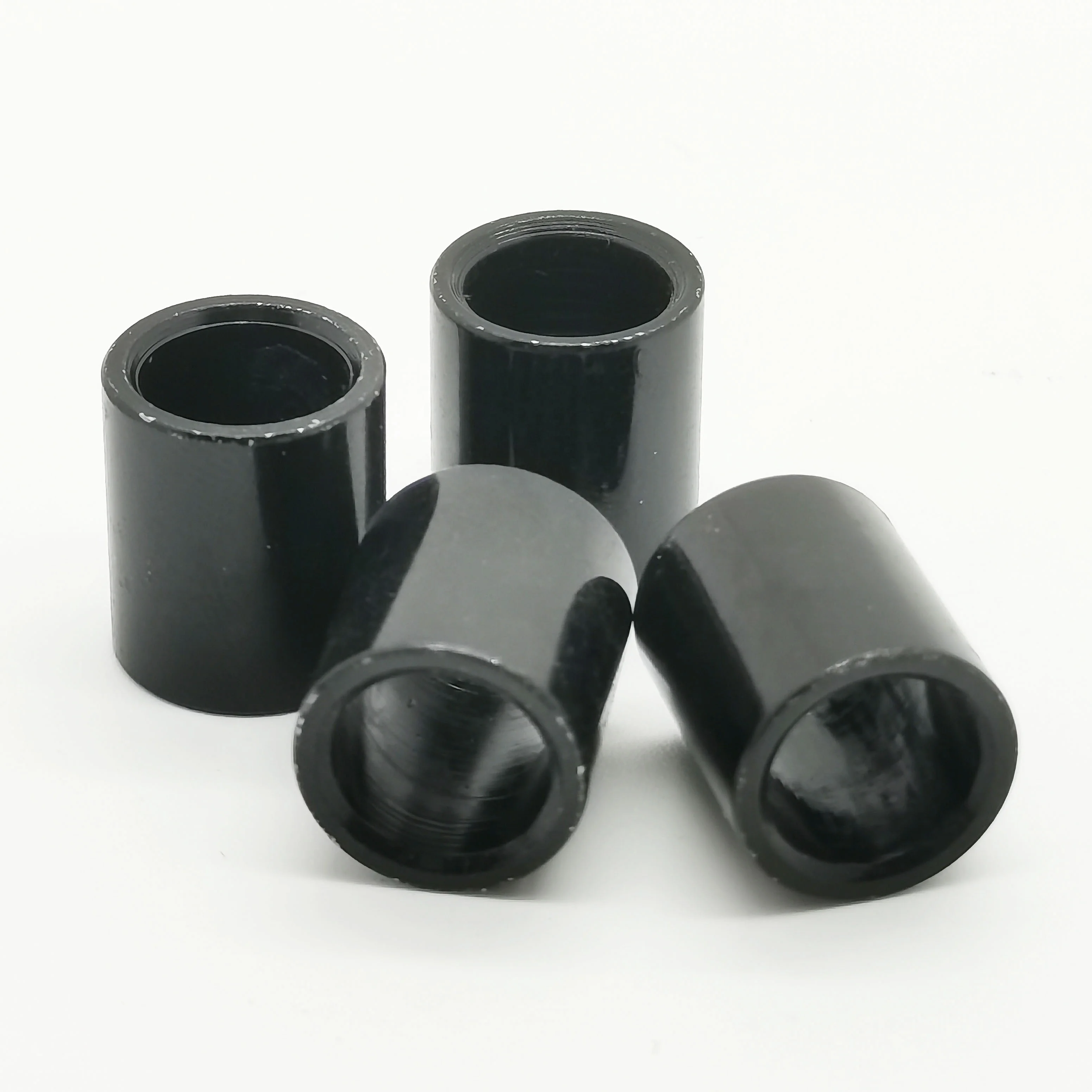 
Customized CNC Lathing Metric parts Carbon steel black Sleeve tube Stainless steel Bushing  (1600145675995)