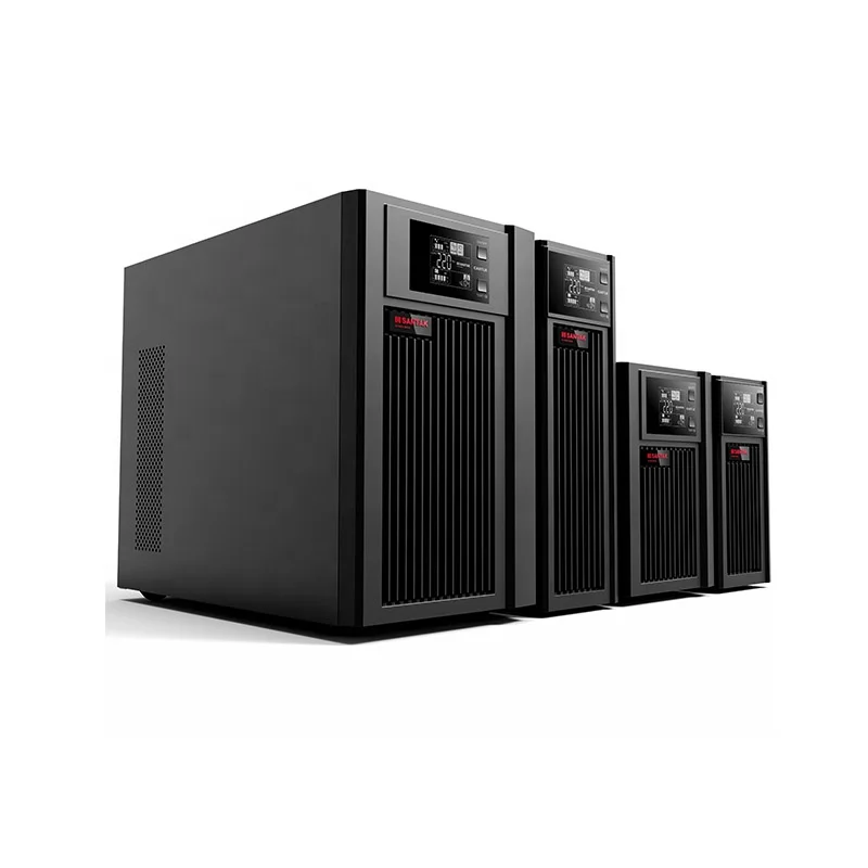 Выход питания от свинцово-кислотного аккумулятора 220vac ups c2k c3k Online Santak 3kva UPS бесперебойные источники (ups)