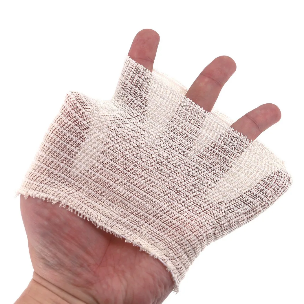 Medmount First Aid Medical Cotton Latex Free High Breathable Stockinette Elastic Tubular Bandage with CE/ISO