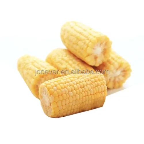 BRC HACCP Сертифицированный IQF замороженный сладкий кукурузный коббетт Бланшированный