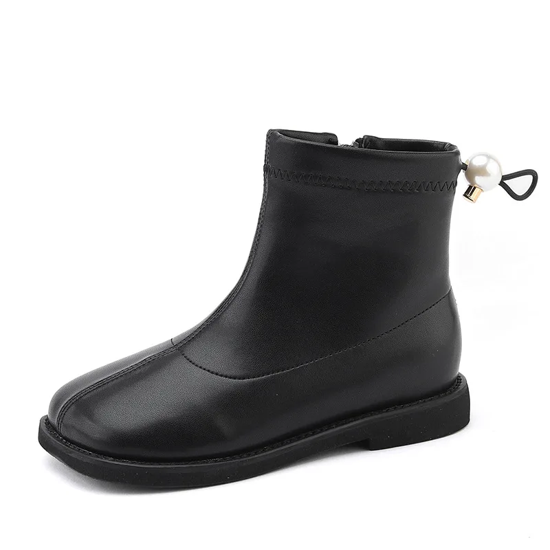 
wholesale baby genuine leather shoes prewalker kids baby boys and girls boots shoes 