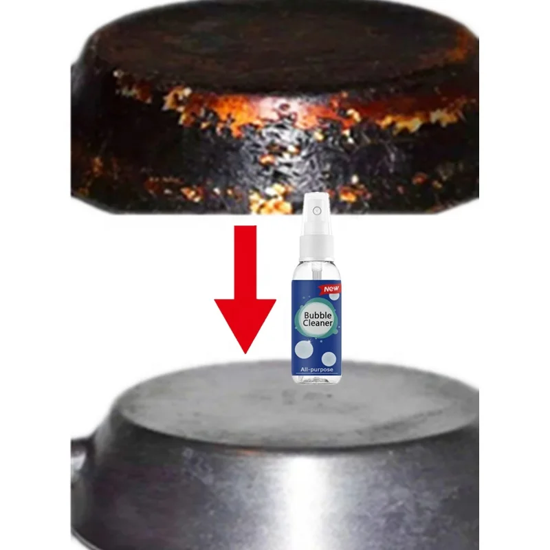 North Moon 100ml kitchen cleaner spray oil grease stain remover multipurpose kitchen grease foam cleaner ceramic stove cleaner