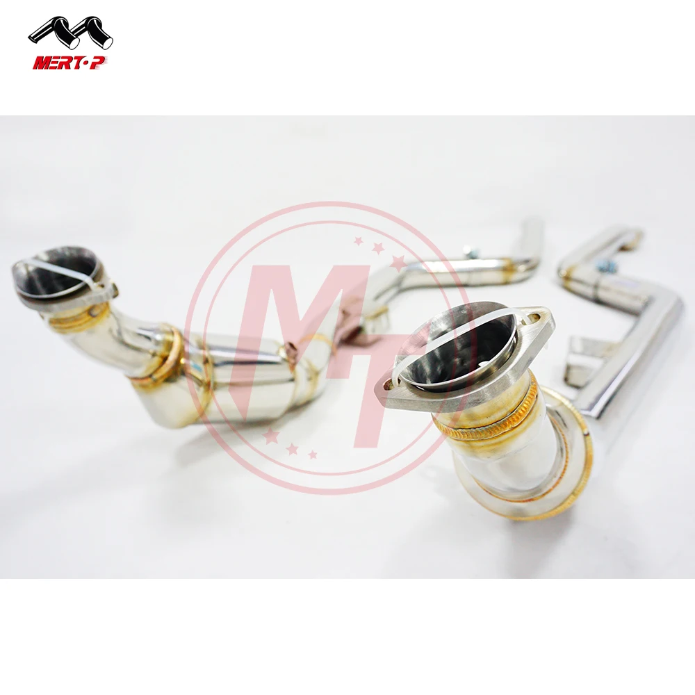  Mertop Racing Catless Downpipe для Ben * AMG E63 E63S W212 M157 5 twin-turbo