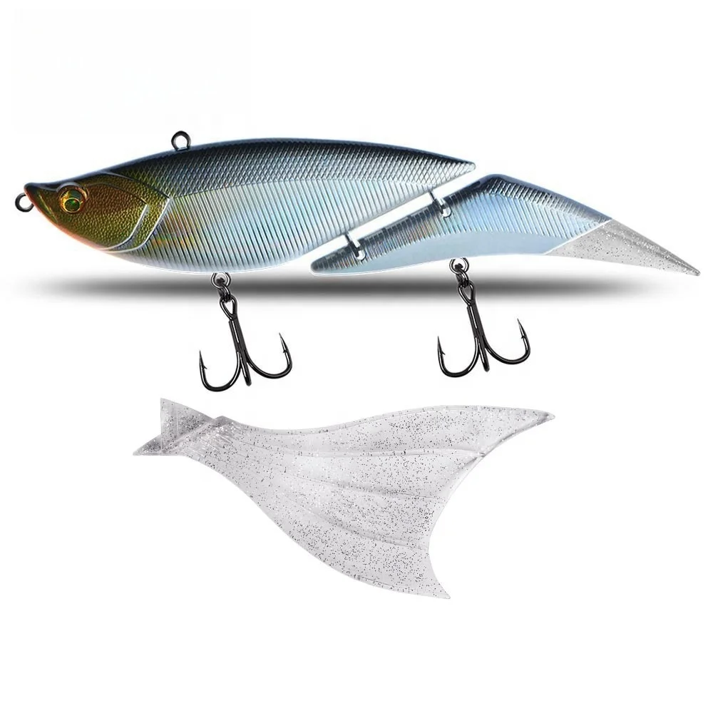 Hunthouse 190mm 57g  Wobbler Floating Big Bait Jointed Predator Artificial Hard Bait SwimBait Fishing Lure