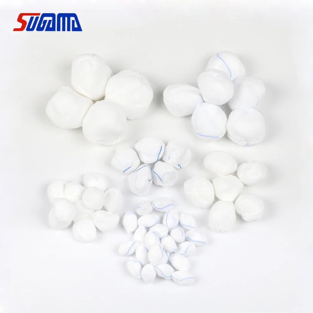 fast delivery good price absorb hemodialysis gauze ball manufacturers and suppliers for surgical use