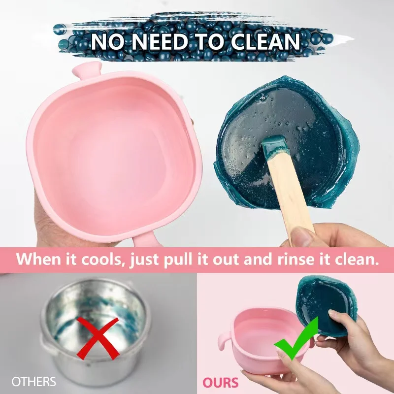 Silicone Wax Warmer Newest Wax Machine Professional Depilatory Wax Heater Melting Warmer
