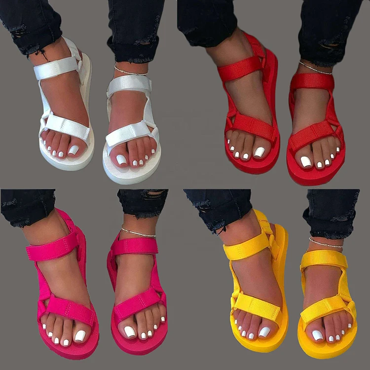 
2021 comfy toe braided arrival casual sliding beach summer shoes flat women flops flip rope sandals ladies slippers 
