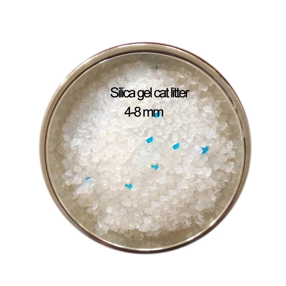 Silica Gel Cat Silicon Litter Wholesale Custom White Silica Gel Sand Kitty Litter Supplier