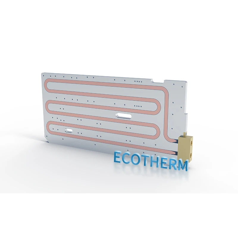factory Aluminum Liquid Cooling Plate Water Electrical Cooling Plate water cooling plate