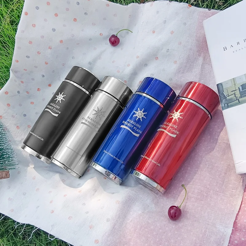 Wholesale price Nano energy water flask for alkaline water 3 kinds of packages for choosing