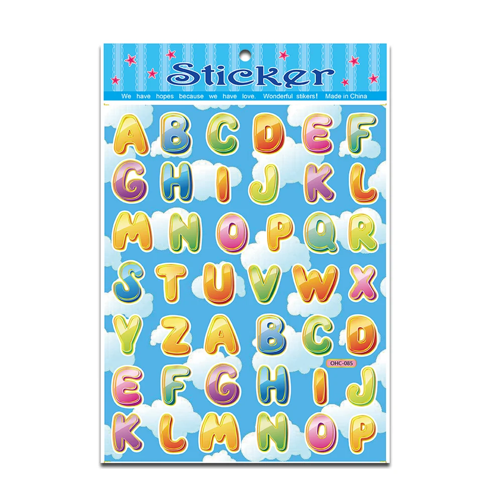 Custom sticker custom gold rim printing adhesive pvc label cartoon logo design cartoon love sticker