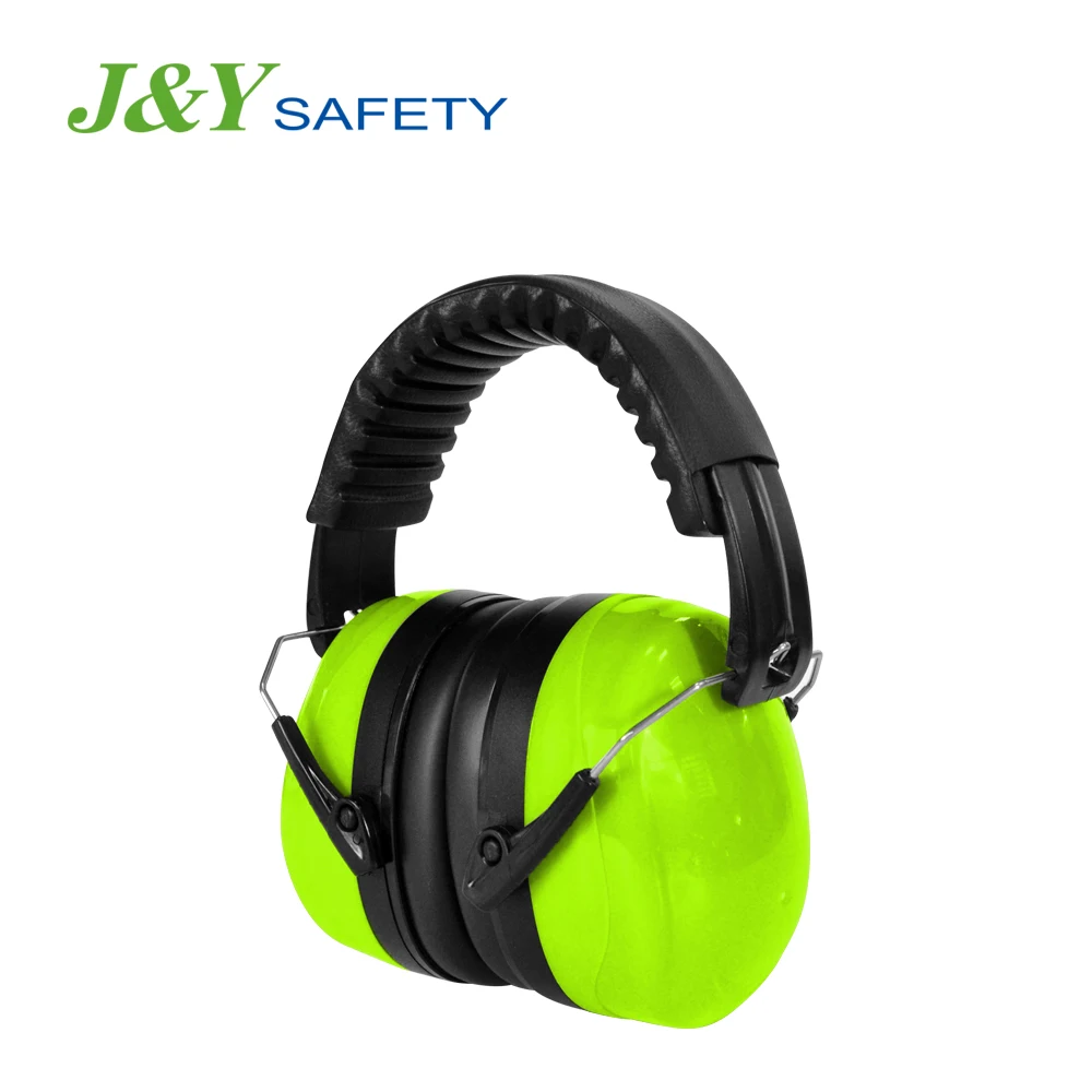 CE EN352 ANSI S3.19 Australia Certified Luxury Ear Muffs Folding Earmuffs With ABS Cups Telescopic Arms