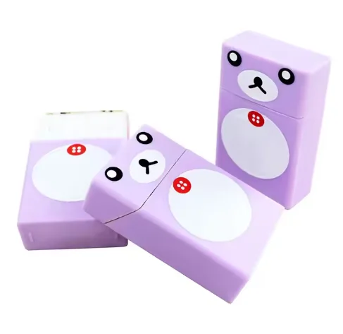 Youngs  WholesaleCustomized Silicone cigarette Case Printing cigarette box Fashion  cigarette pack cover silicone case
