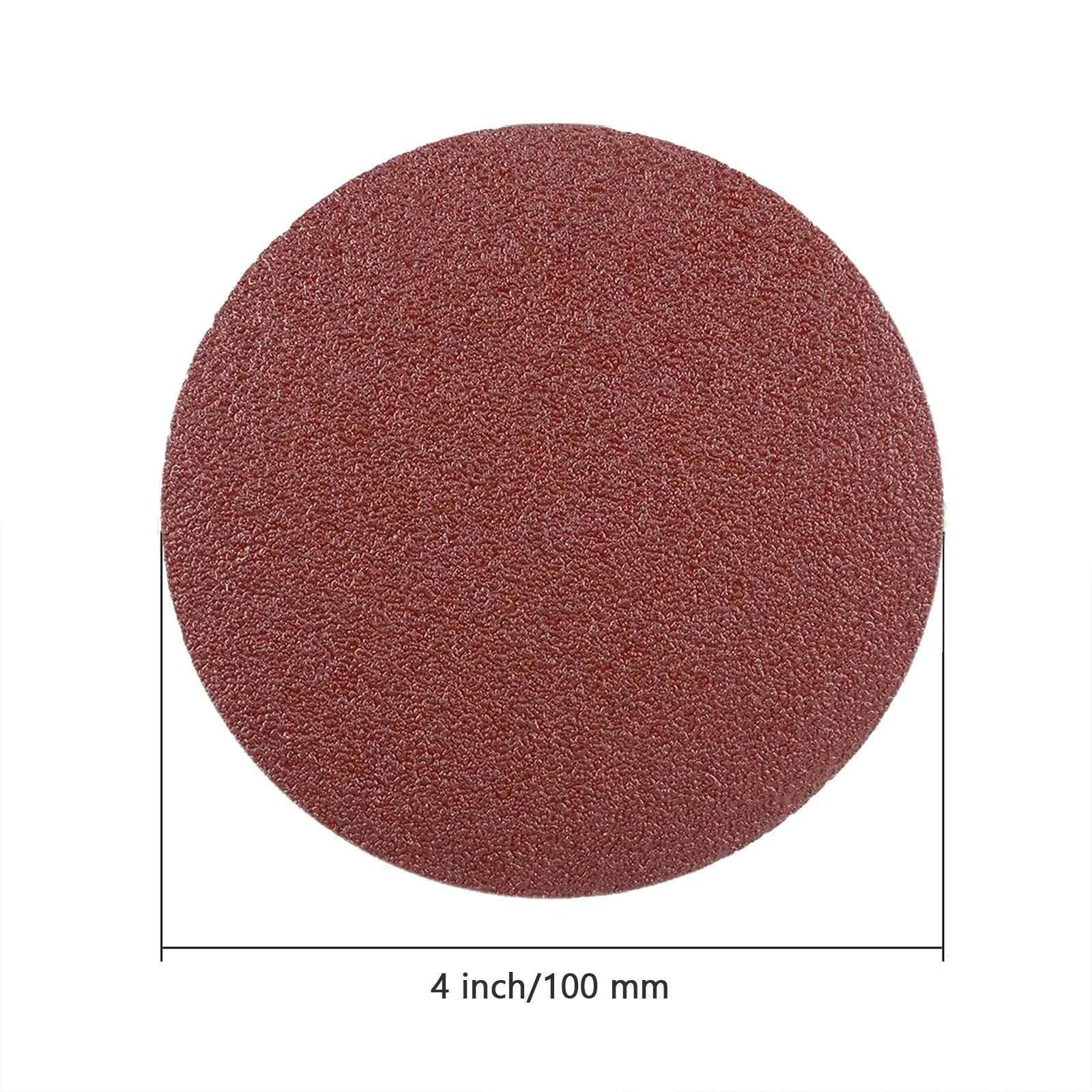 4 Inch PSA Sanding Disc Aluminum Oxide Sand Paper Sheets For Polishing Wood Metal