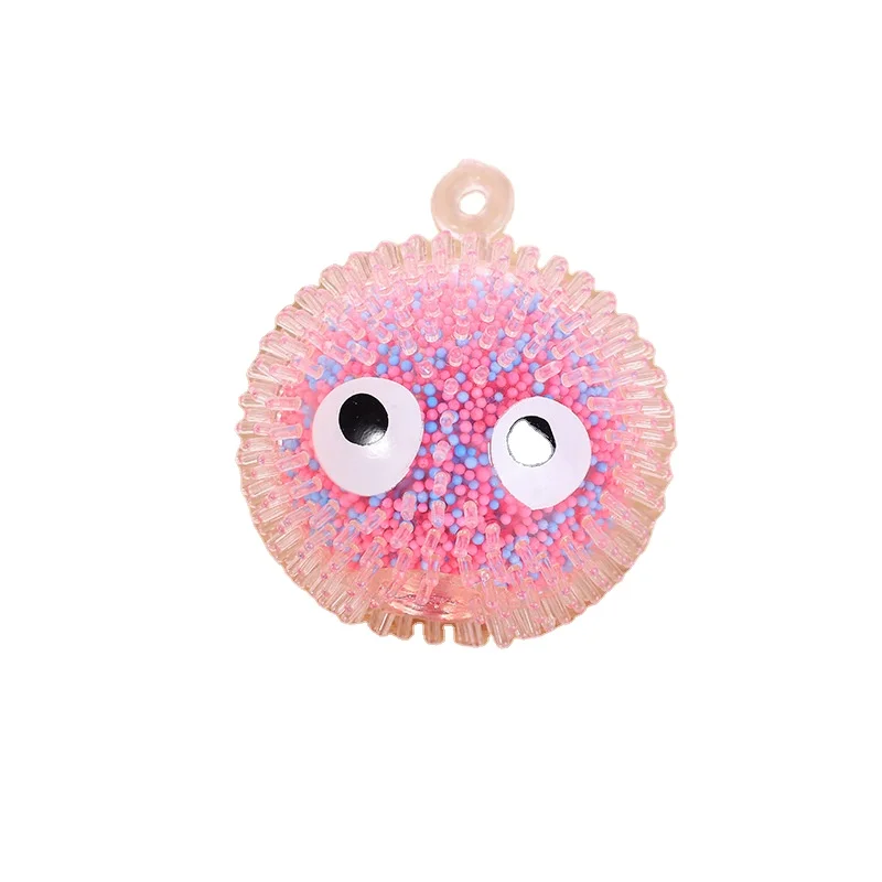 Explosion Wholesale Burr ball pressure relief tension ball TPR Big Eye Air ball exhaust pressure relief glow pinch toy